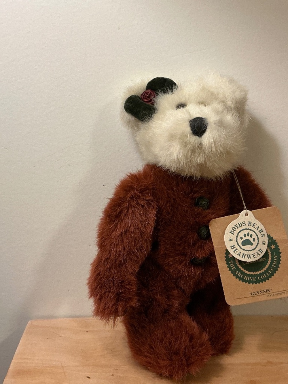 Boyds Bears Bearware Glynnis Moveable arms/legs